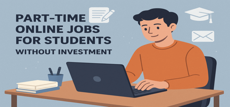 part time online jobs for students without investment