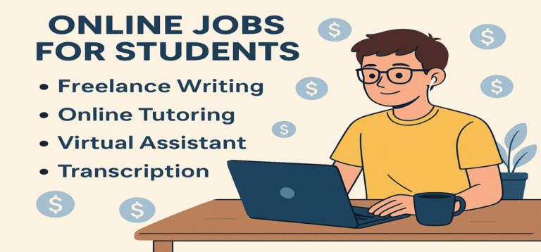 online jobs for students to earn money at home