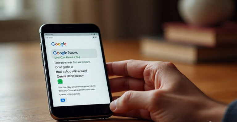 Google News Hindi app on Android phone